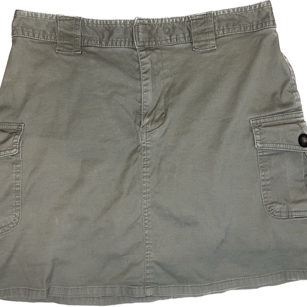 Sonoma Olive Cargo Mini Skirt/Skort